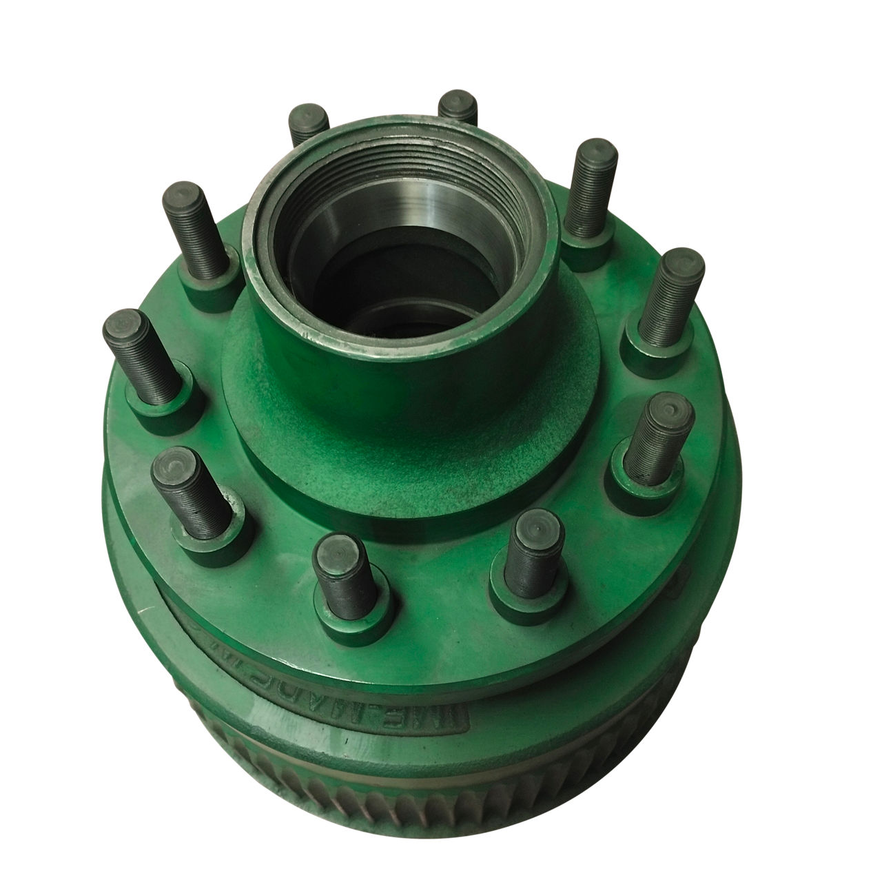 Rockwell American Hub/Drum, 16K Capacity Per Pair, Oil Bath Lube, 10 on 8.75" Bolt Pattern, 3/4" Stud, 6.50" Pilot Diameter, Two Piece Unit