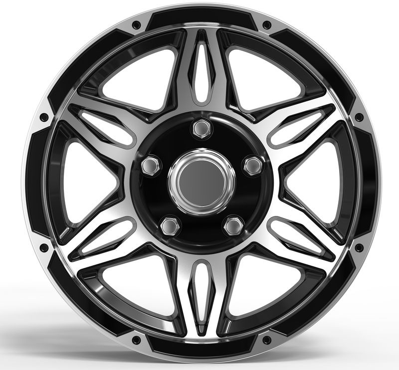 SA001 13X5 5/4.5 AL WHL ALUMINUM TRAILER WHEEL, 5 ON 4.5