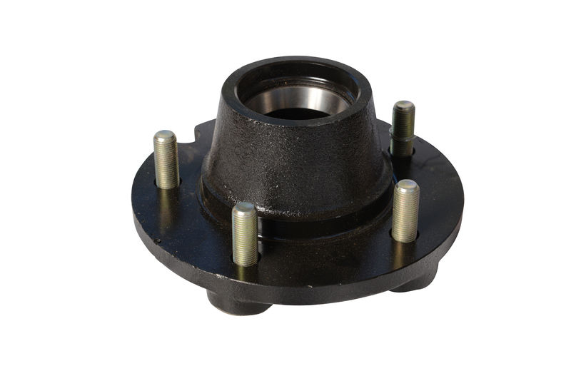Agricultural Idler Hub Only, Drilled and Tapped for Wheel Bolts, AS2500F Spindle, Grease Lube, 5K Capacity Per Pair, 5 on 5.5" Bolt Pattern, Bulk