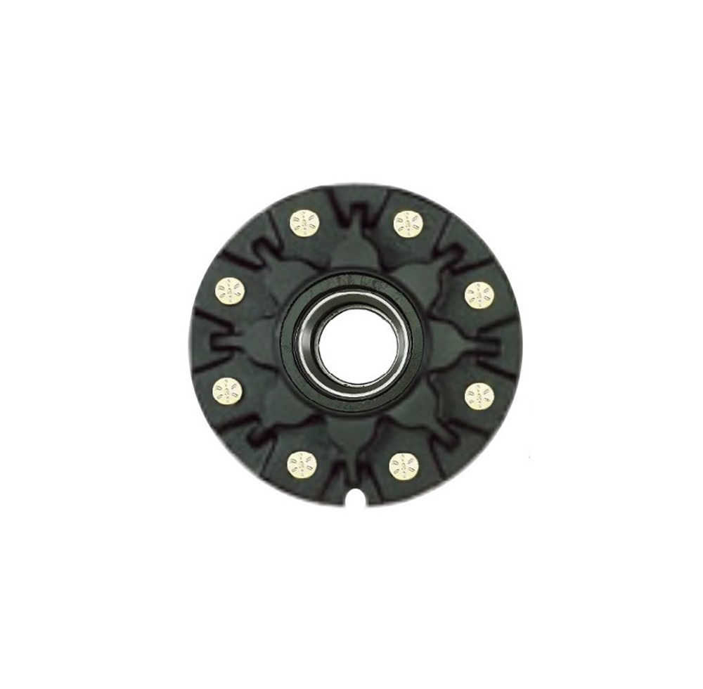 Agricultural Idler Hub Only with Studs and Races Only, AS3500F Spindle, Grease Lube, 7K Capacity Per Pair, 6 on 6" Bolt Pattern, Bulk