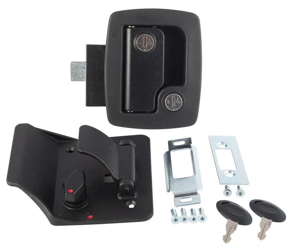 Bauer Door Lock, Black