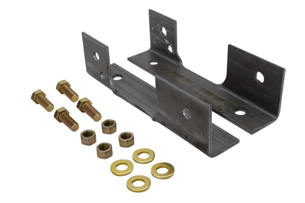 Torsion Axle Installation Attaching Parts Kit Torflex#12 & #12V - Side Mount - Steel