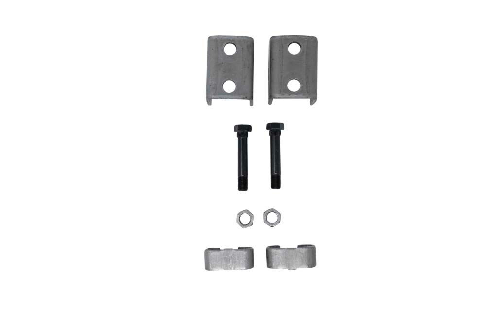 Single Axle Hanger Kit, 1 3/4" To 2" Slipper Springs (2,000-8,000 LBS. Axles - Short Hanger - WI Spring Hanger