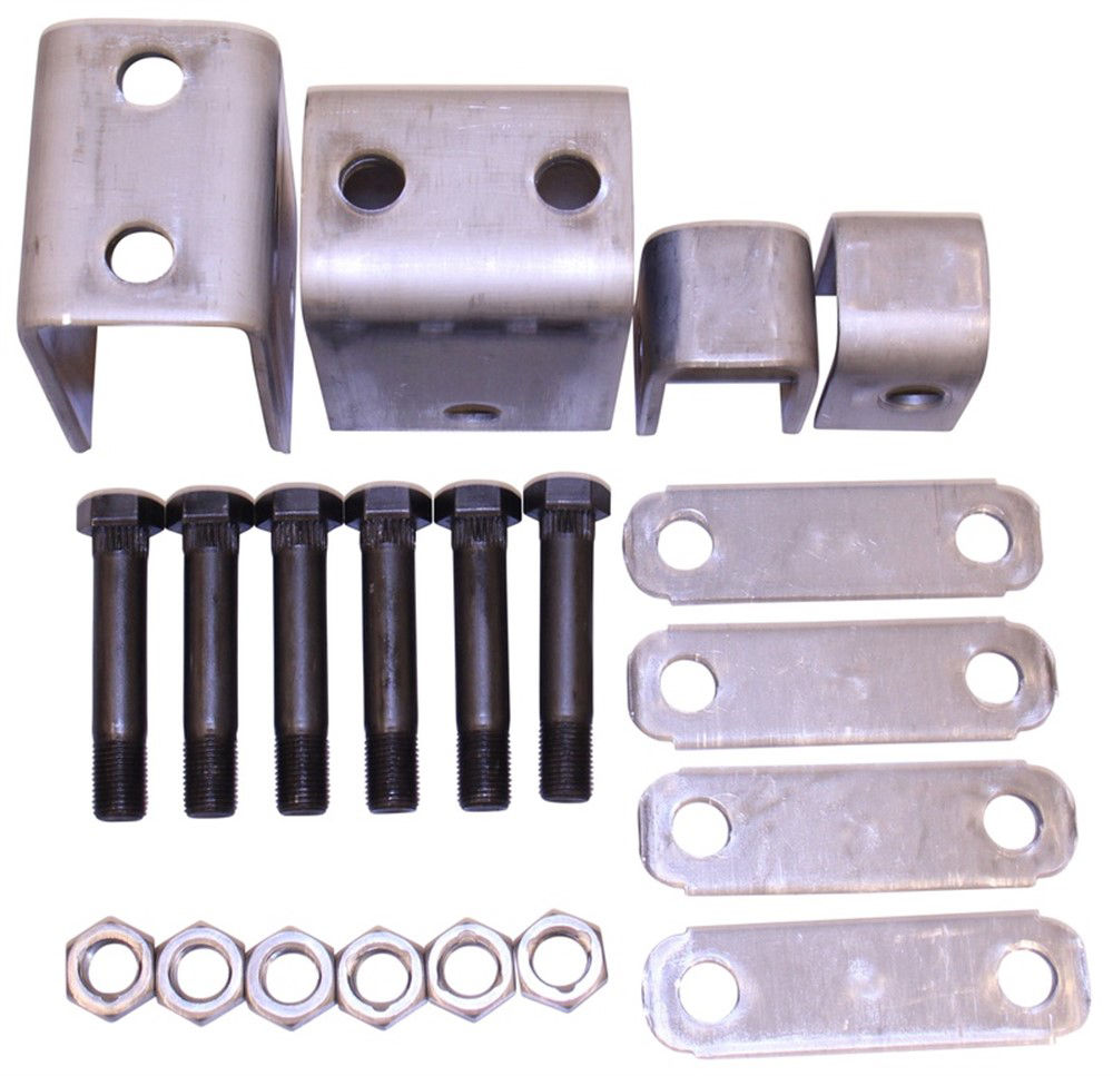 Single Axle Hanger Kit, For 1 3/4 Double Eye Springs