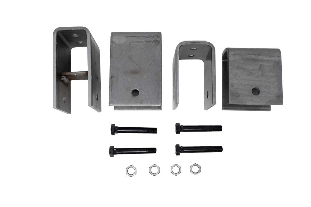 Single Axle Hanger Kit, 1 3/4" To 2" Slipper Springs (2,000-8,000 LBS. Axles) - Tall Hangers