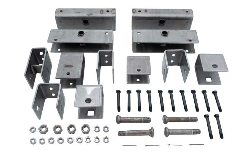 Triple Axle Hanger Kits, 2" Slipper Springs (3,500 - 8,000 LBS. Axles)