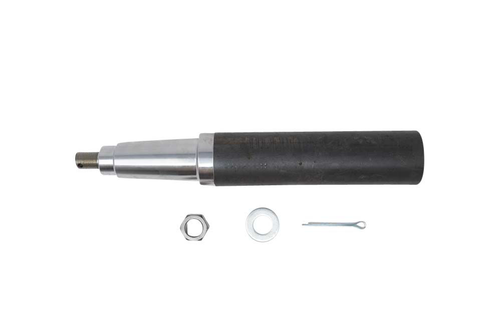 Agricultural Spindle Kit, AS4500F Round, 4,500 Lbs Capacity, Grease, 2.25" x 8.25" Long - 3/4"-16 Spindle Nut