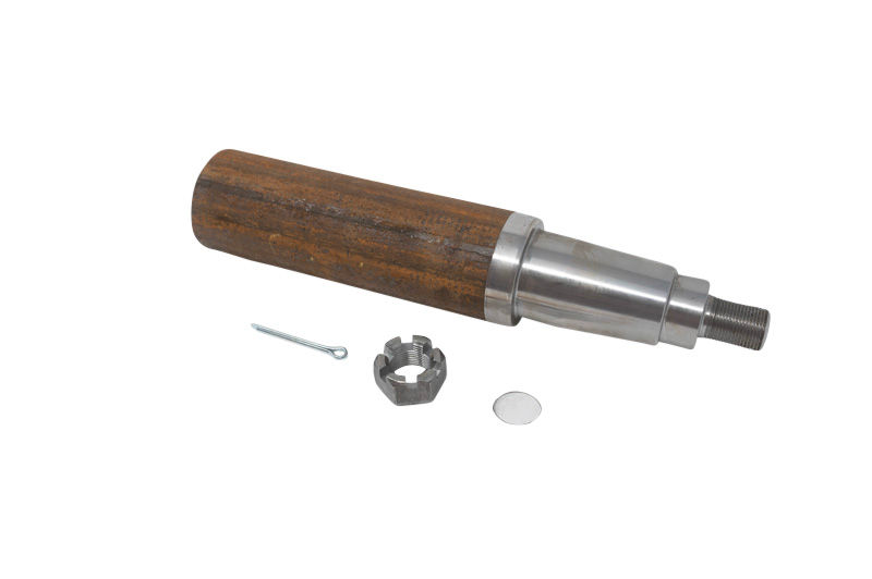 Agricultural Spindle Kit, AS6000F Round, 6,000 Lbs Capacity, Grease, 2.75" x 8.25" Long - 1"-14 Spindle Nut
