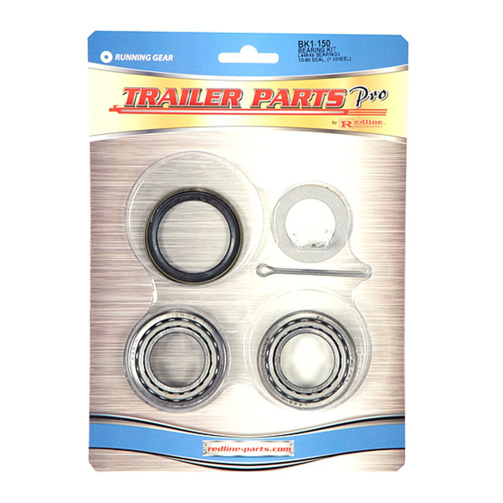 Trailer Parts Pro Hub - Hub & Drum Bearing & Seal Kit, For 2K Axles and BTR Spindles