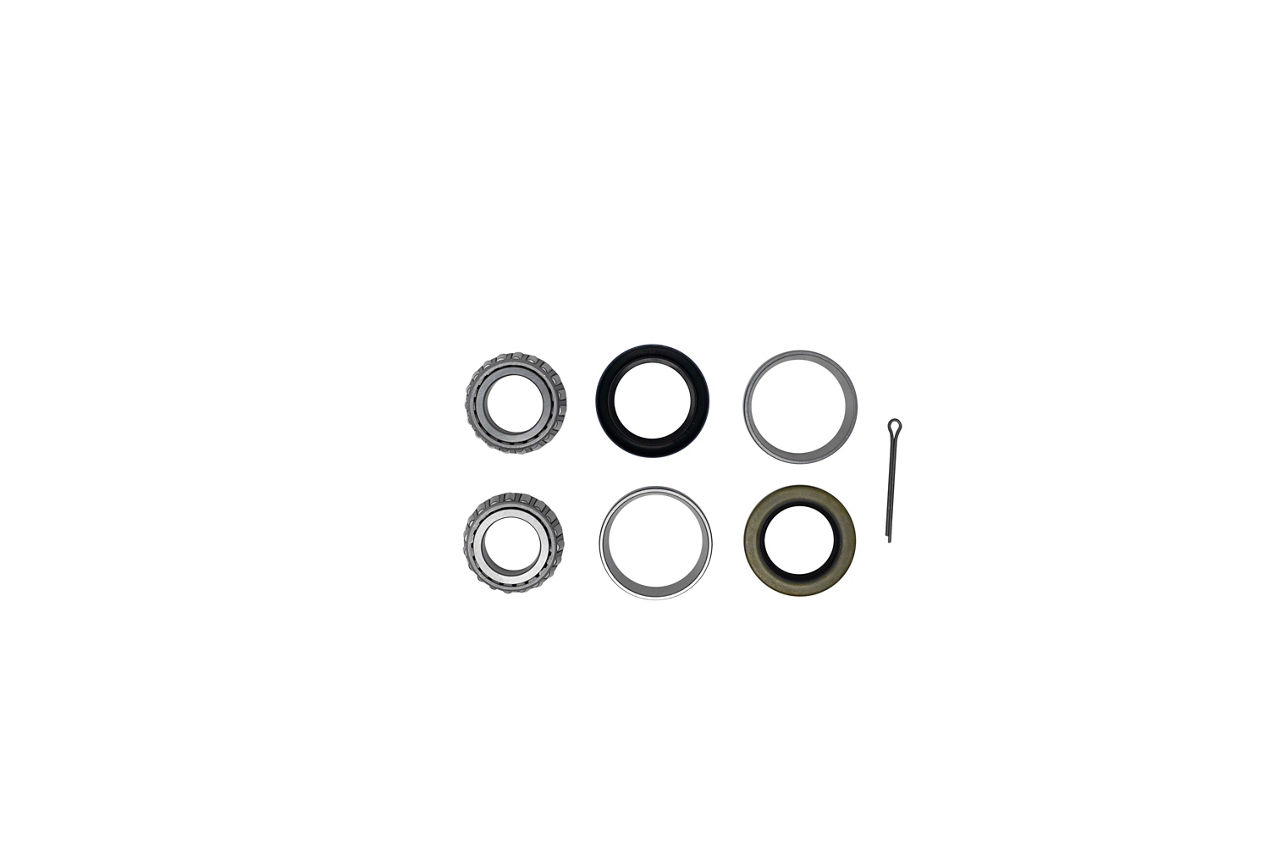 Trailer Parts Pro Hub - Hub & Drum Bearing & Seal Kit, For 2.1K - 2.5K Marine Axles