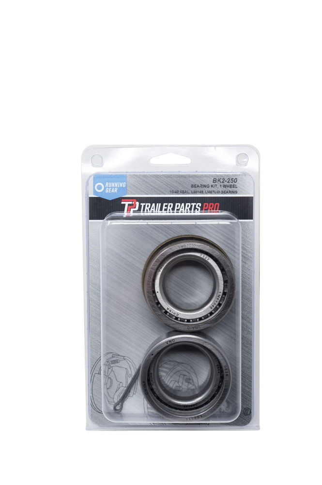 Trailer Parts Pro Hub - Hub & Drum Bearing & Seal Kit, For 4.5K MHU Axles