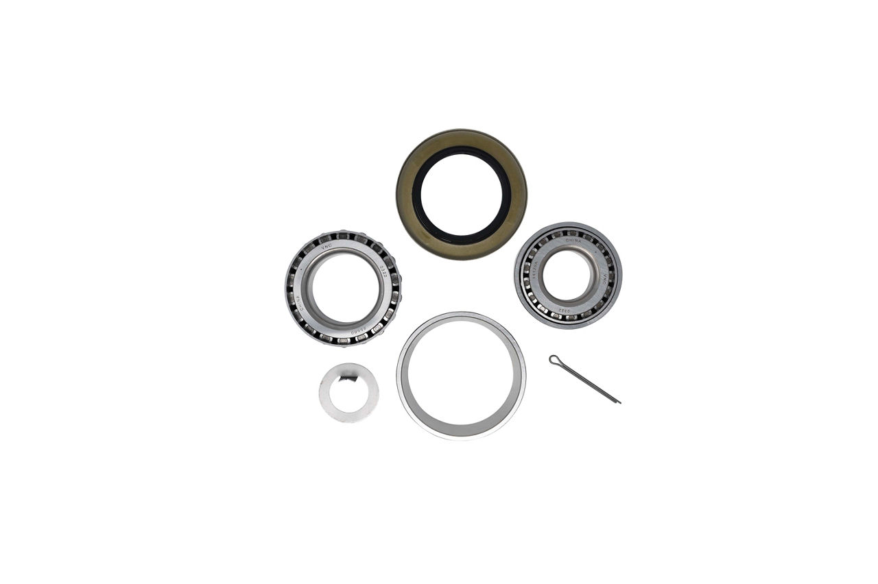 Trailer Parts Pro Hub - Hub & Drum Bearing & Seal Kit, For 5.2K - 7K Axles and #42 Spindles