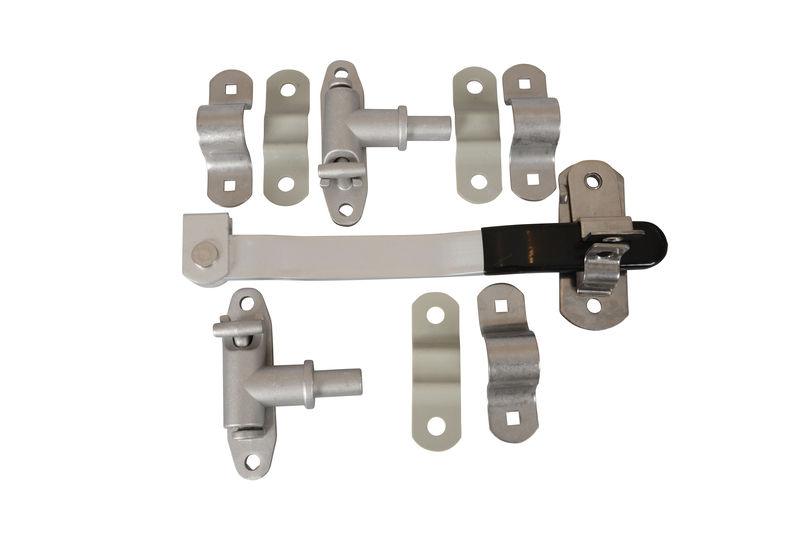 Door Latch Only, Cam Style, Aluminum