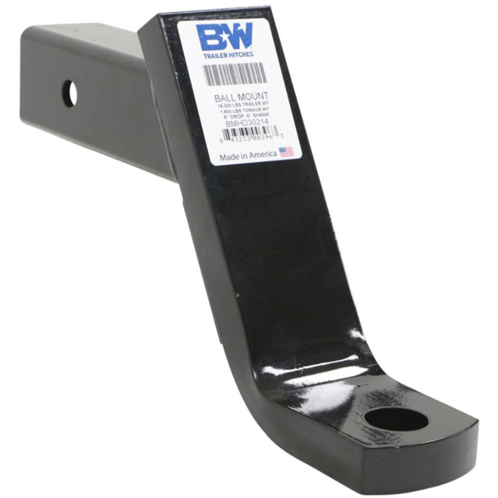B&W™ Receiver Ball Mount, 6
