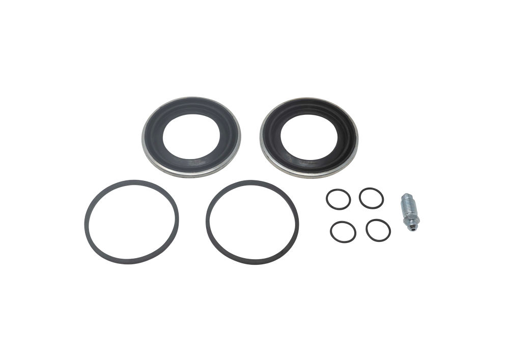 Caliper Rebuild Kit with Bleeder Screw, 1 Wheel, Fits Dexter 12,000–16,000 LB Axles
