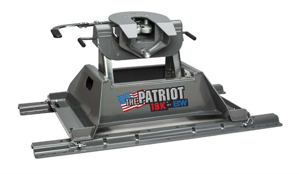 B&W Patriot 18K 5th Wheel Hitch w/Rails