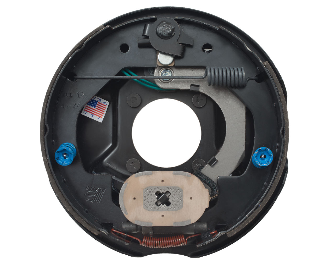 BRAKE, DEXTER 10" X 2 1/4" ELECTRIC RIGHT WITH PARKING FEATURE
