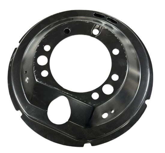 Dust Sheild, 12-1/4 x 5, 7 Bolt Ele tric or Hyd, No Parking Brake