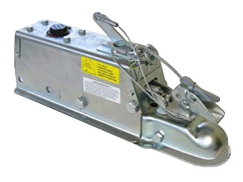 Actuator, Disc Brake, 7K, 2" Ball, Lever-Lock, 3" Channel, Zinc, Model 60 w/L yard Locking Pin