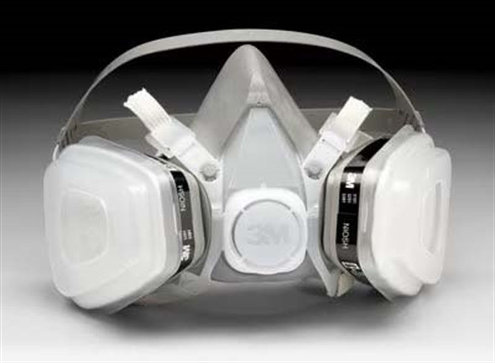 Respirator, Paint, Medium, Disposable w/Replacement Filters