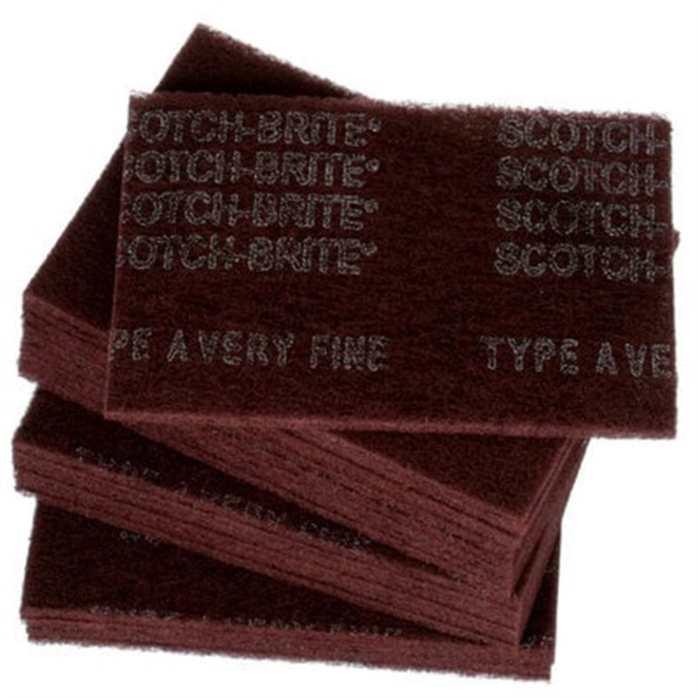 Scotch-Brite Maroon Pad 6x9 20/Box