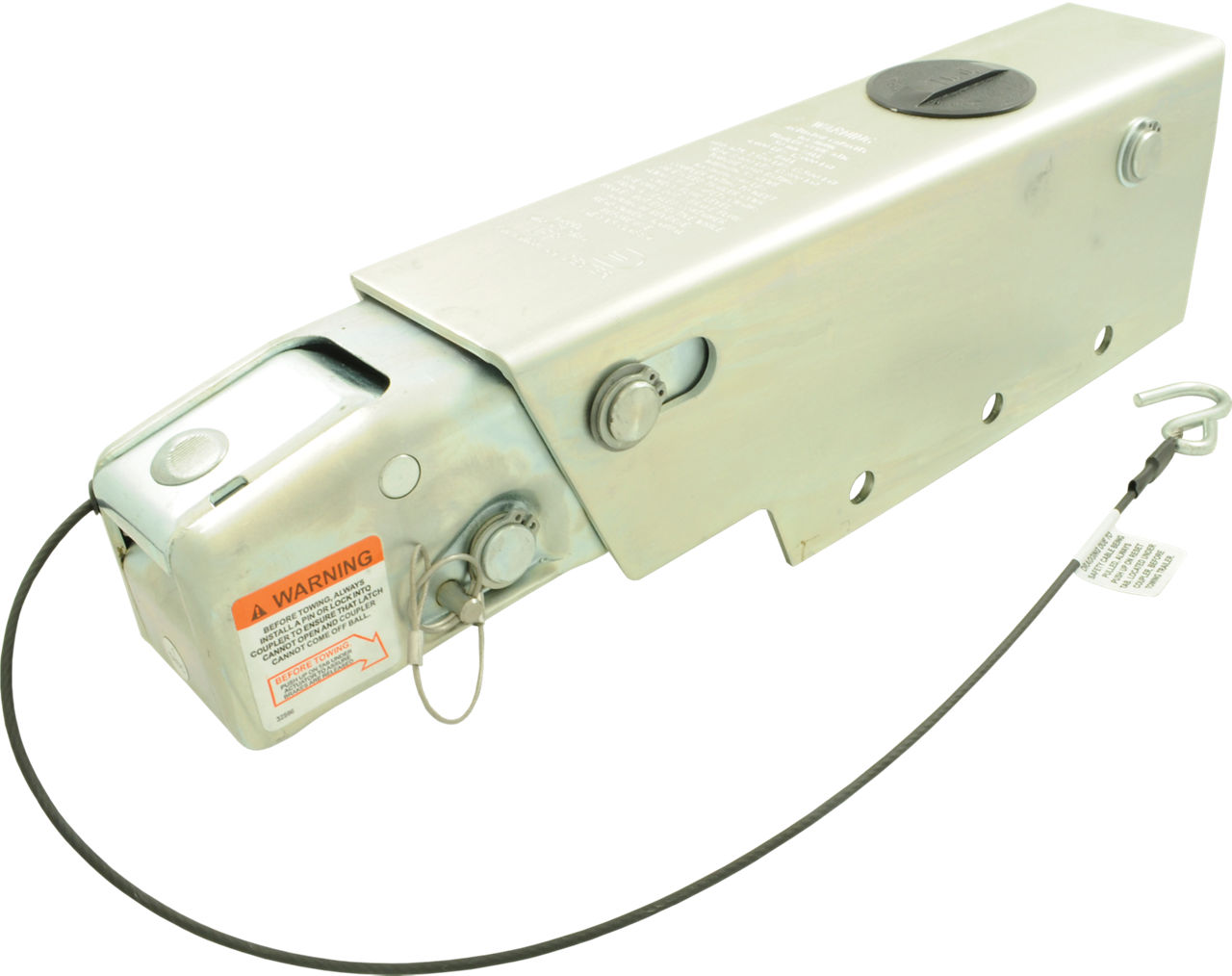 ACTUATOR, A-60S TANDEM DISC, ZINC BOLT-ON, TOP MOUNT 2" BALL