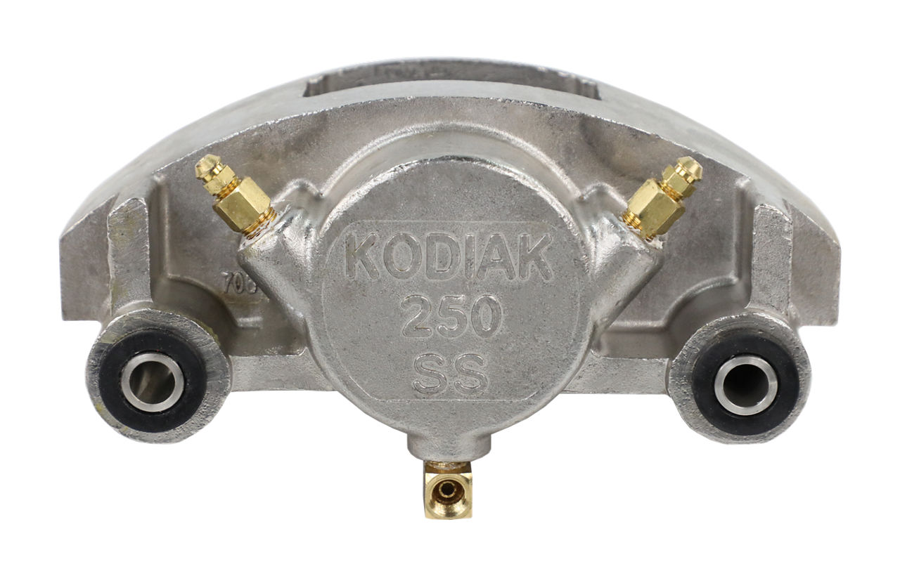 Disc Brake Caliper, Stainless Steel, Ceramic Pads, 1 Wheel
