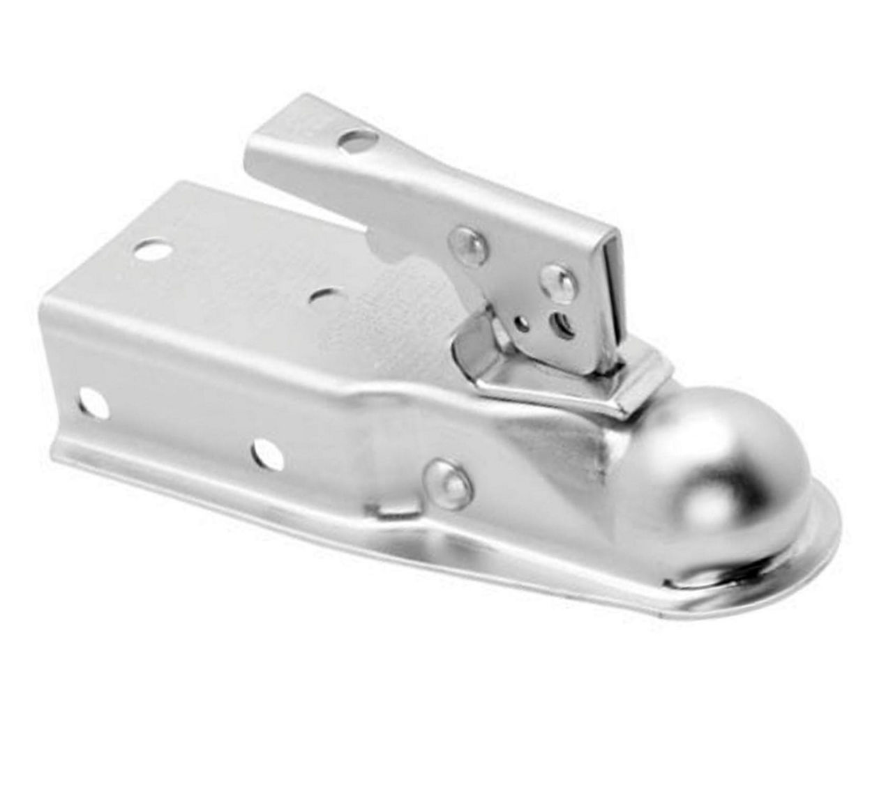 COUPLER 1-7/8 X 2.5 TONGUE STRAIGHT ZINC
