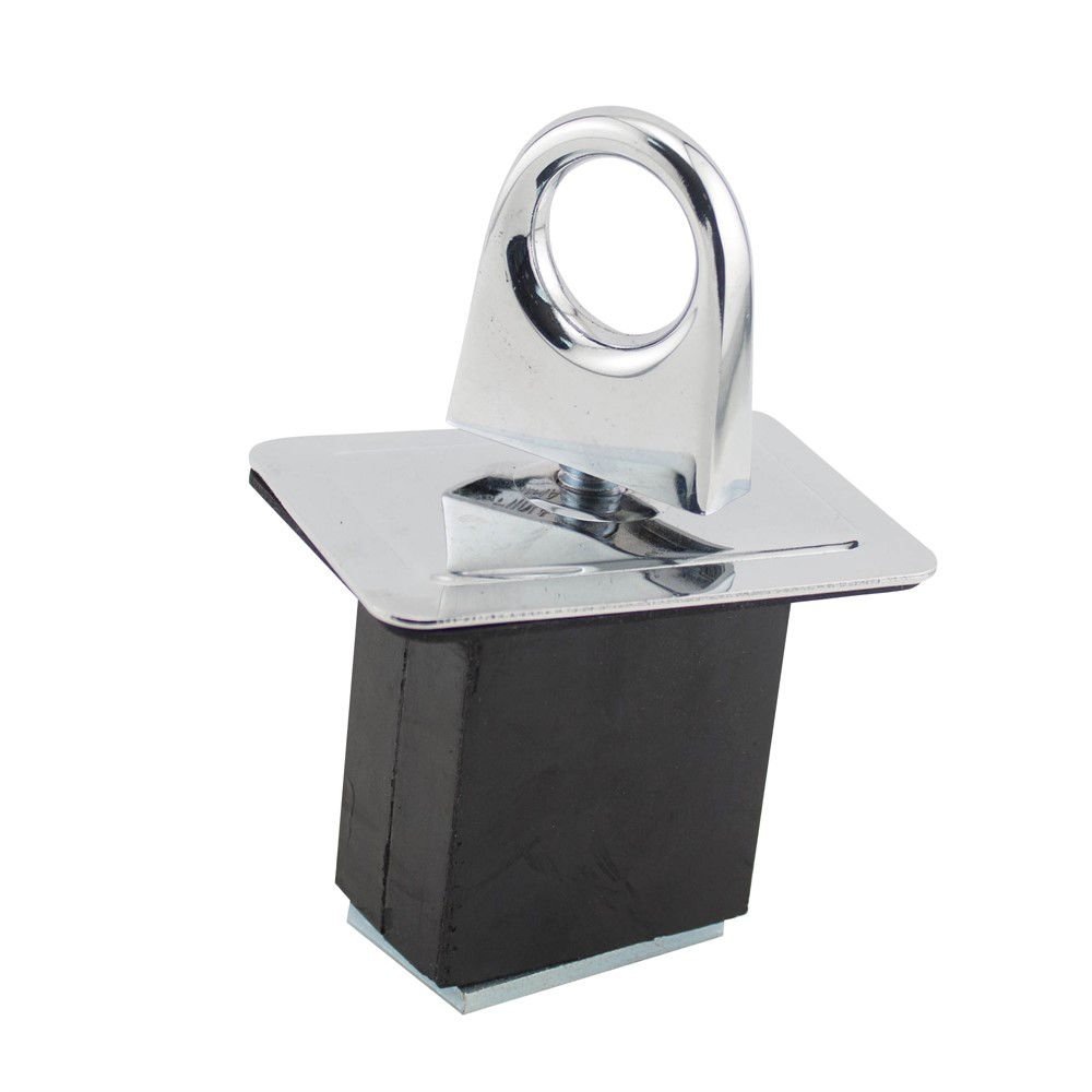 Anchor, Stake Pocket, Chrome Plated, Rubber Base Block