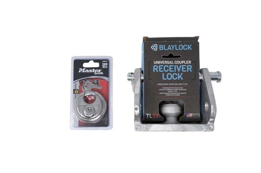 Universal Coupler Lock, Comes With 40D Padlock