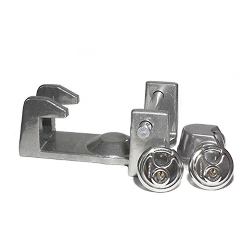 Coupler And Lug Nut Sleeve Lock, Includes 2 Puck Locks, Ram