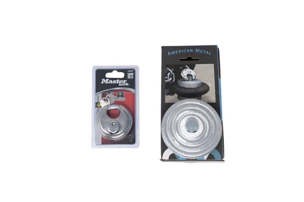 Draw Bars And Tow Ring Lock, Fits Most, Comes With 40D Padlock