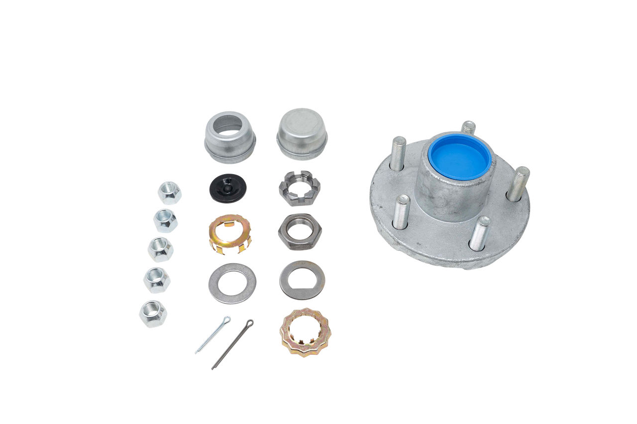 HUB KIT PRE-GREASED, 545, 2K, GALV, L44643
