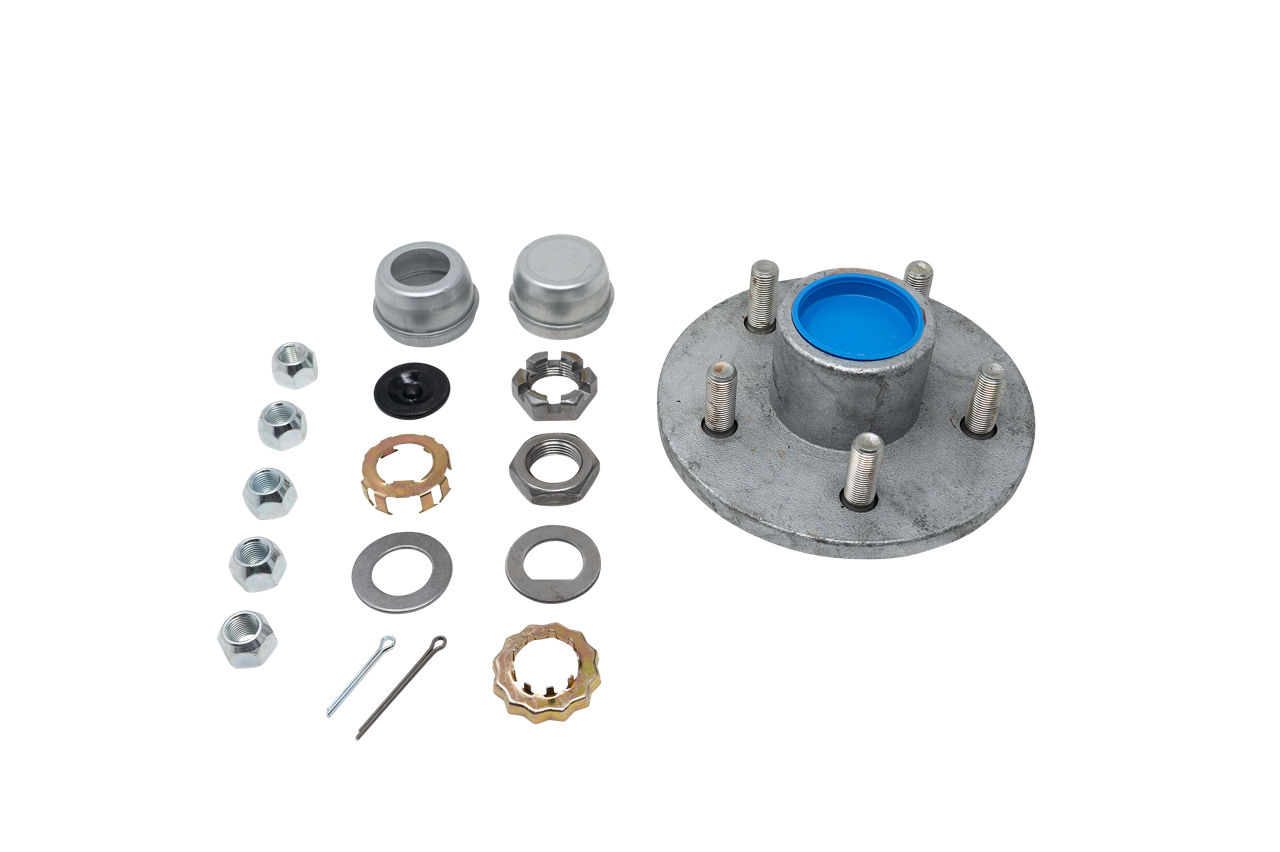 HUB KIT PRE-GREASED, 545, 3.5K, GALV, L68149/L44649