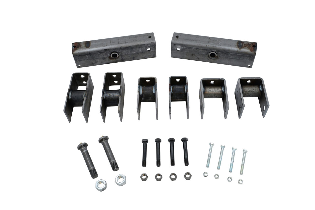 36 Tandem Axle Hanger Kit Spec Hardware & H238 Hangers