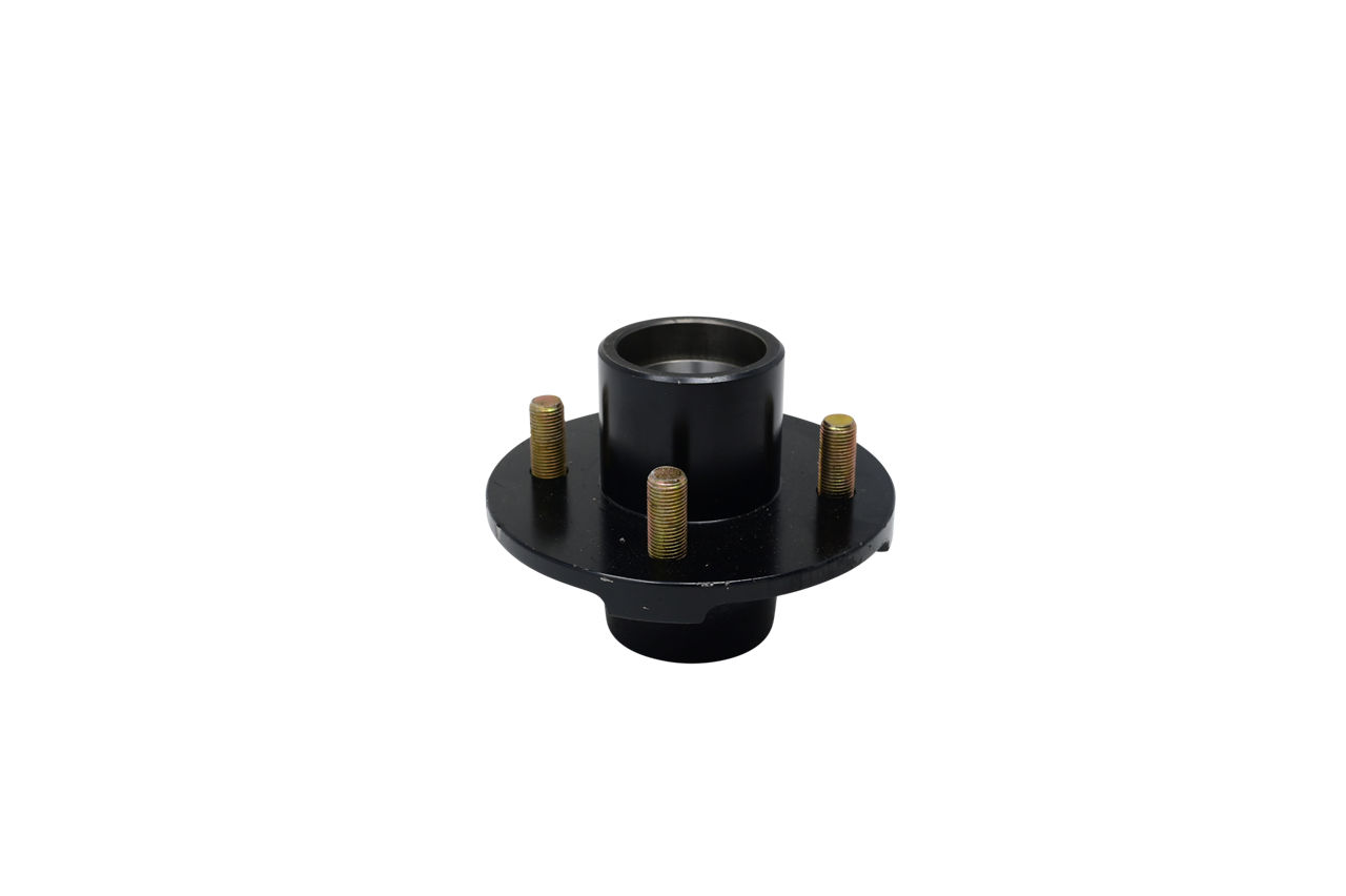 Idler Hub with Studs and Races Only, BT8 Spindle, Grease Lube, 2K Capacity Per Pair, 4 on 4" Bolt Pattern, Bulk