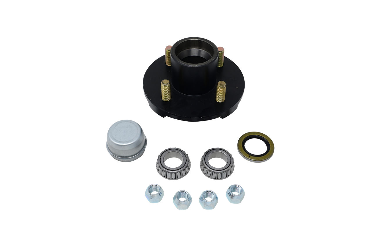 Hub Kit Complete, Loose Components, 440, 2,000 Capacity Per Pair, For BT8 Grease Spindle, Trailer Parts Pro™