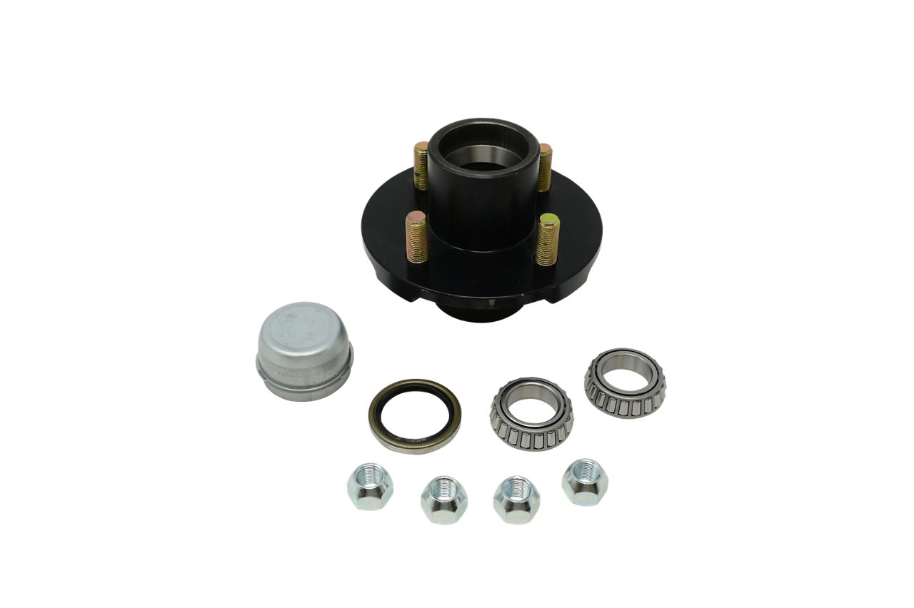 Hub Kit Complete, Loose Components, 440, 2,200 Capacity Per Pair, For BTR Grease Spindle