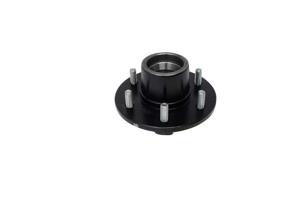 Idler Hub with Studs and Races Only, #42 Spindle, Grease Lube, 6K Capacity Per Pair, 6 on 5.5" Bolt Pattern, Bulk