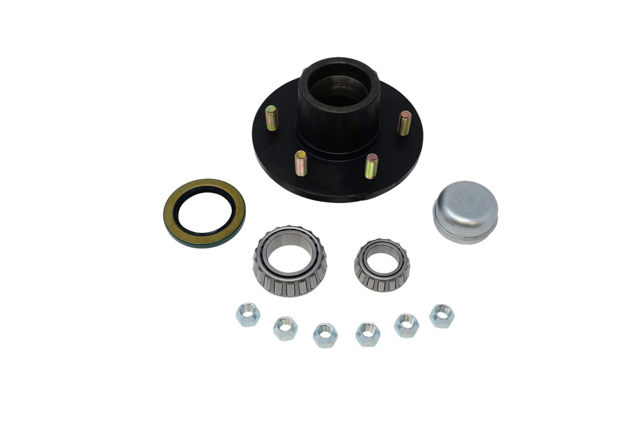 Hub Kit Complete, Loose Components, 655, 6,000 Capacity Per Pair, For #42 Grease Spindle