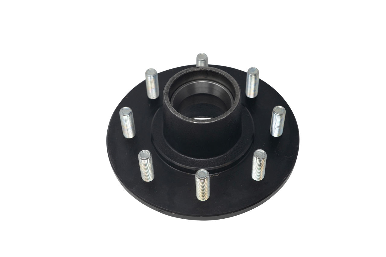Trailer Parts Pro™ Idler Hub with Studs and Races Only, #42 Spindle, Grease Lube, 5.2K, 7K Capacity Per Pair, 8 on 6.5" Bolt Pattern, 9/16" Studs, 2.250" Seal, Bulk