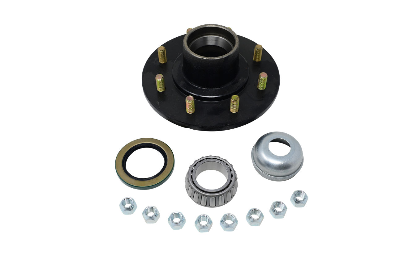 Hub Kit Complete, Loose Components, 865, 2.250" Seal, 5,200-7,000 Capacity Per Pair, For #42 E-Z Lube Spindle, Trailer Parts Pro™