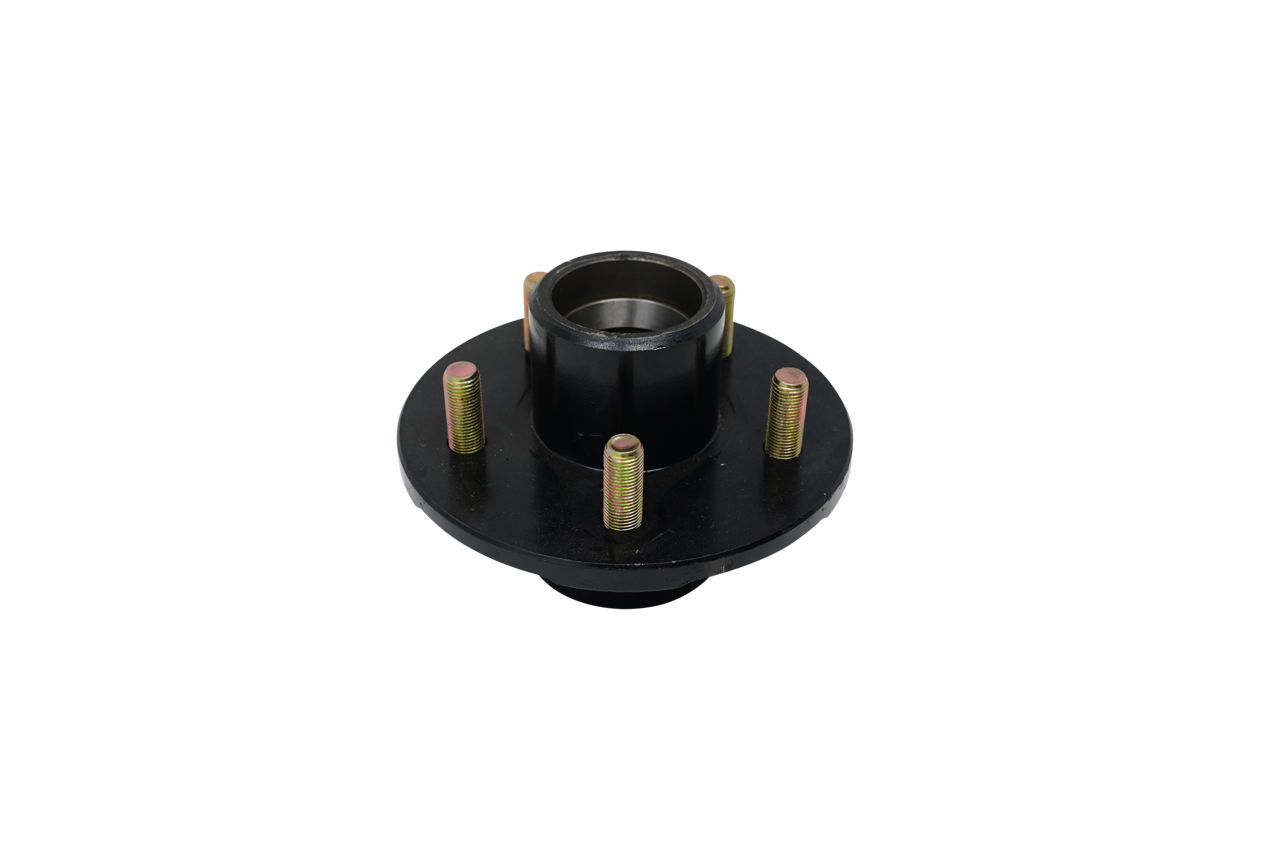 Idler Hub with Studs and Races Only, #84 Spindle, Grease Lube, 3.5K Capacity Per Pair, 5 on 4.5" Bolt Pattern, Bulk