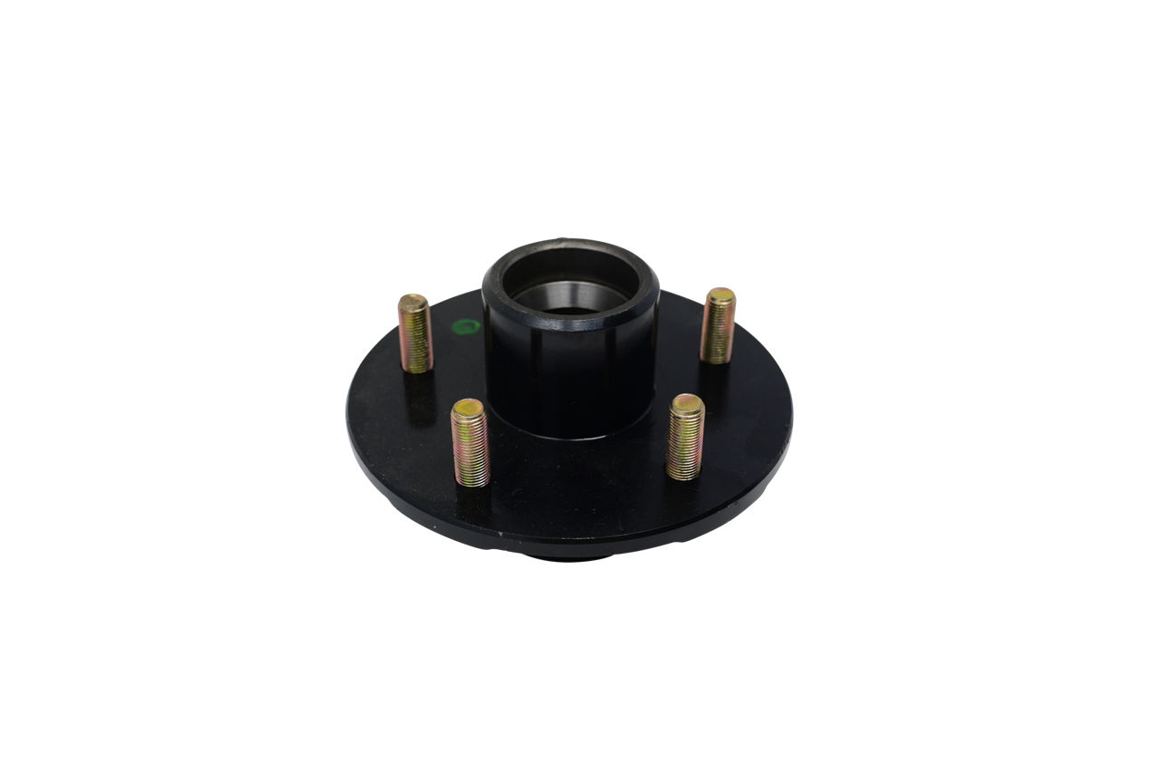 Idler Hub with Studs and Races Only, #84 Spindle, Grease Lube, 3.5K Capacity Per Pair, 5 on 5" Bolt Pattern, Bulk