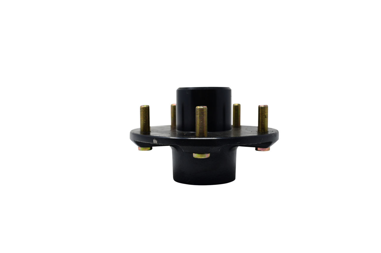 Idler Hub with Studs and Races Only, #84 Spindle, Grease Lube, 3.5K Capacity Per Pair, 5 on 5.5" Bolt Pattern, Bulk