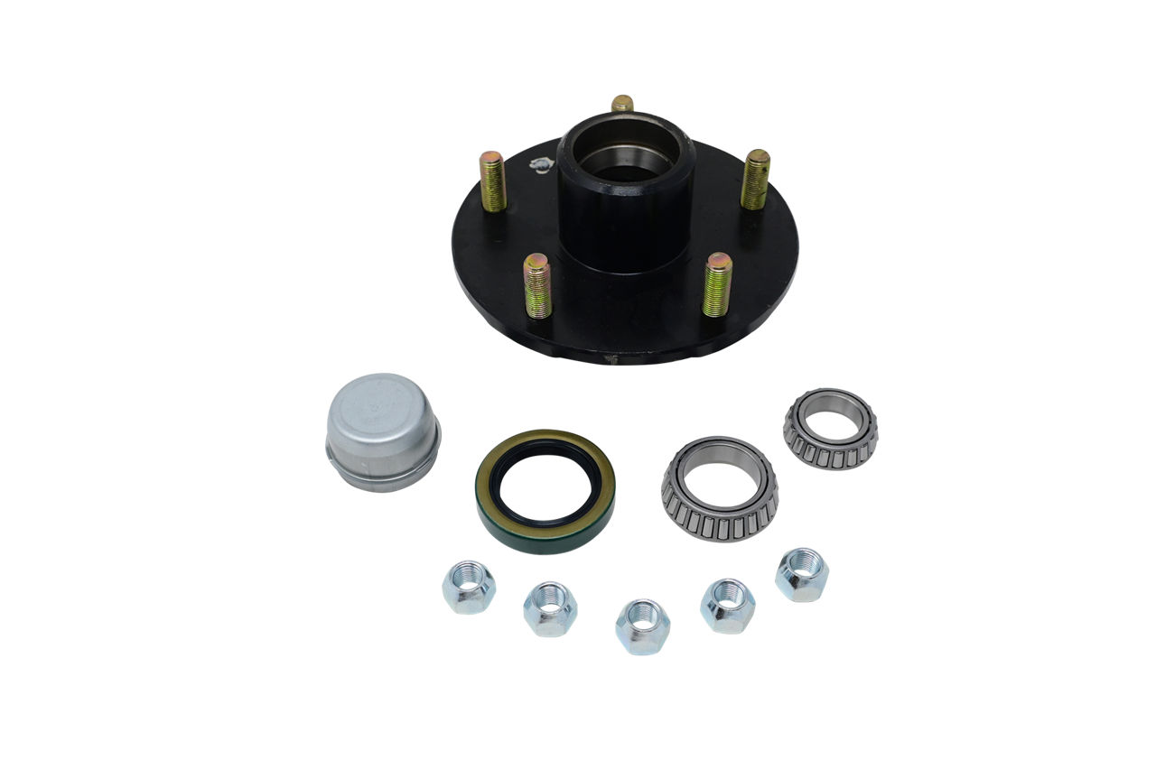Hub Kit Complete, Loose Components, 555, 3,500 Capacity Per Pair, For #84 Grease Spindle