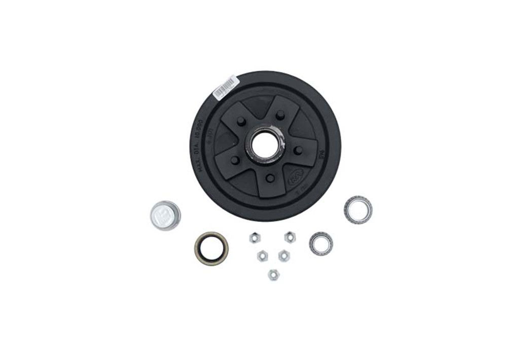 Hub-Drum Kit, Loose Components, 545, 3,500 Lbs Per Pair, Fits 10 X 2-1/4" Brakes, for #84 Grease Spindle