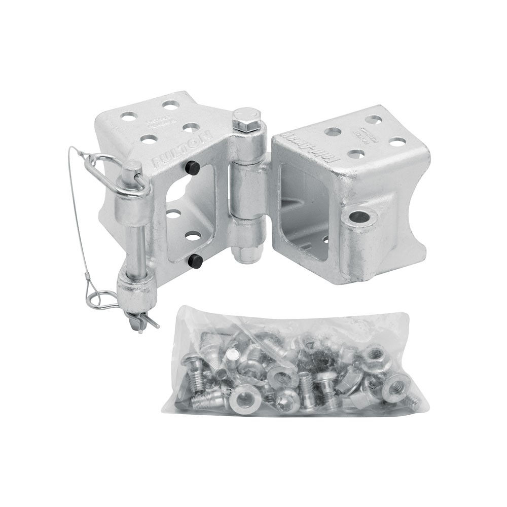 Fulton Bolt-On Fold Away Coupler Hinge Kit 3x4 6K