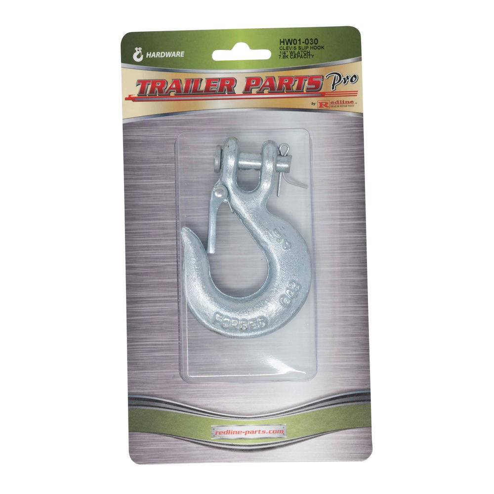 Trailer Parts Pro Clevis Slip Hook, Fits 1/4