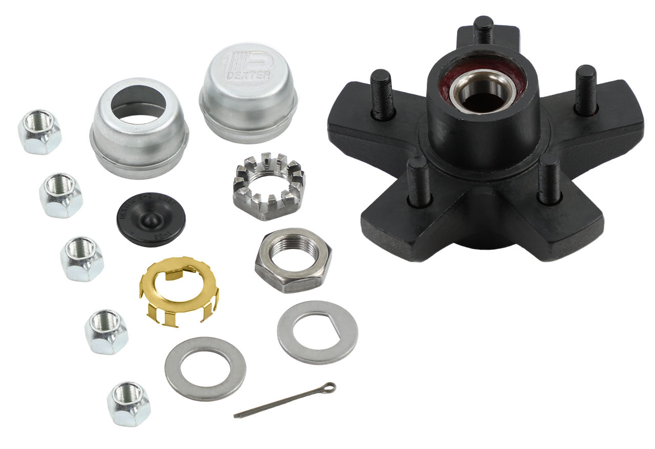Nut Flange 5/8-18 Dexter (6-58) Zinc Plated Gr8 | Dexter Index